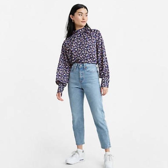 Levi’s Classic Wedgie Fit Ankle Jeans - Picture 1 of 8